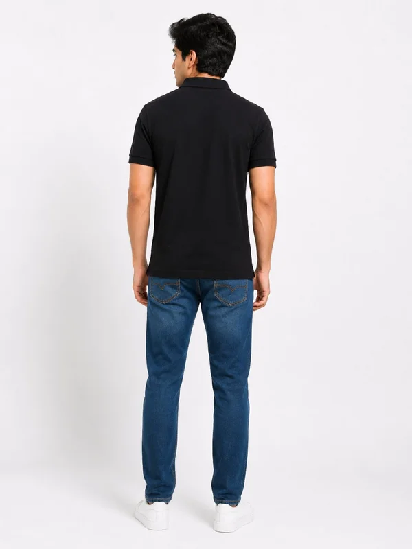 NOIR MILANO SIGNATURE SOLID PREMIUM CLASSIC POLO SHIRT