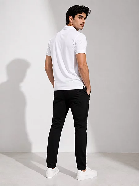 BLANC MONACO SIGNATURE SOLID PREMIUM CLASSIC POLO SHIRT