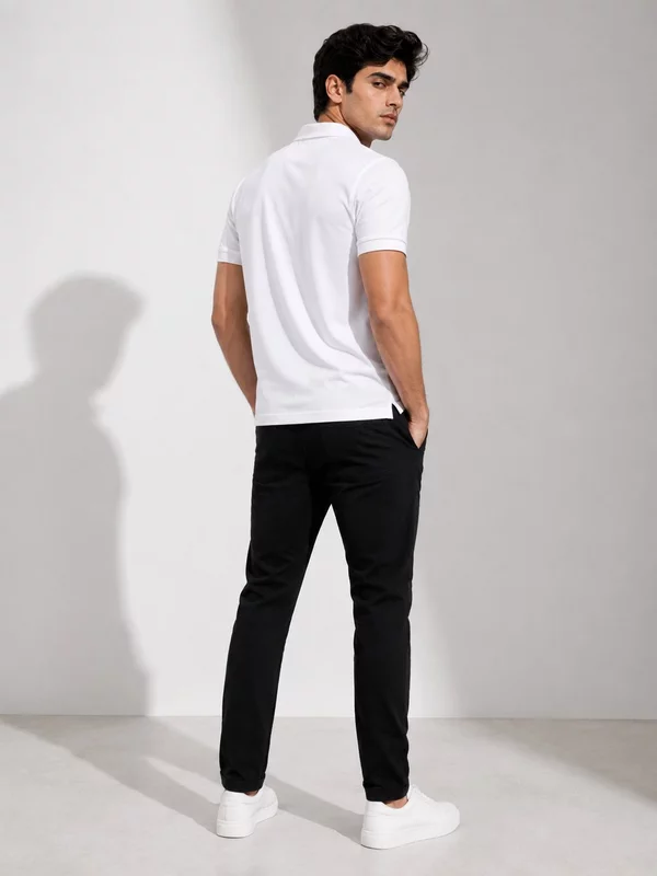 BLANC MONACO SIGNATURE SOLID PREMIUM CLASSIC POLO SHIRT